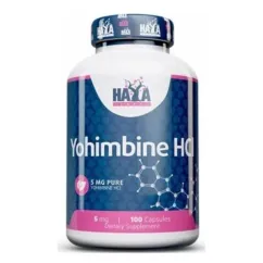 Стимулятор тестостерона Haya Labs Yohimbine HCL 5 mg 100 капсул (858047007328)