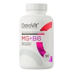 Витамины и минералы OstroVit MG+B6 90 таб (5902232611014)