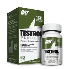 Стимулятор тестостерону GAT Testrol Platinum 60 таблеток (816170023783)