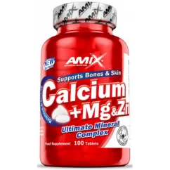 Вітаміни Amix Ca+Mg+Zn 100 таб (8594159533974)