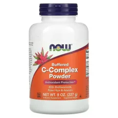 Вітаміни та мінерали Now Foods C-Complex Powder Buffered 227 g (733739007704)