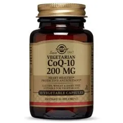 Вітаміни та мінерали Solgar CoQ-10 200 mg vegan 30 veg caps (033984009486)