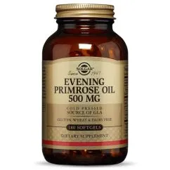 Витамины и минералы Solgar Evening Primrose Oil 500 mg 180 softgels (033984010437)