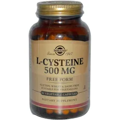 Амінокислота Solgar L-Cysteine 500 mg 90 veg caps (033984009622)