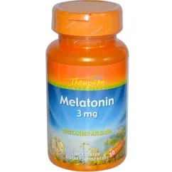 Натуральная добавка Thompson Melatonin 3 mg 30 таб (19320-01)