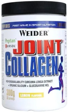Натуральна добавка Weider Joint Collagen 300г lemon (19721-01)