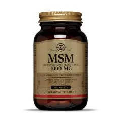 Натуральна добавка Solgar MSM 1000 мг (60 tab) 60 таб (11786-01)