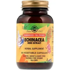 Натуральная добавка Solgar Echinacea Herb Extract 60 капсул (18548-01)