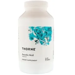 Вітаміни та мінерали Thorne Research Ascorbic Acid Vitamin C 250 caps (693749149019)