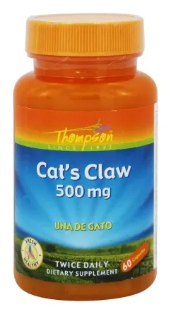 Натуральна добавка Thompson Cat's Claw 500 mg 60 капсул (19340-01)