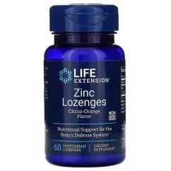 Вітаміни та мінерали Life Extension Zinc Lozenges 60 veg lozenges (737870156161)