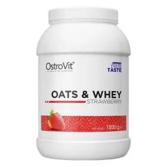 Протеїн OstroVit Oats & Whey 1 кг strawberry (21409-01)