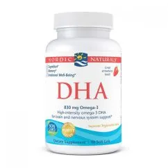 Вітаміни та мінерали Nordic Naturals DHA 830 mg Omega - 3 90 soft gels (19873-01)