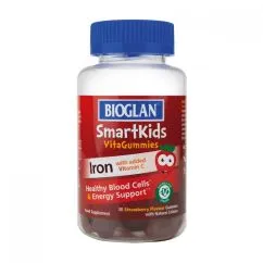 Вітаміни та мінерали Bioglan Smartkids Iron + Vitamin C 30 gummies (21216-01)