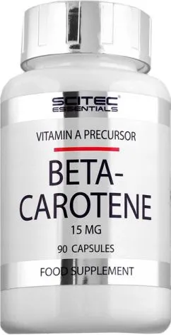 Витамины и минералы Scitec Nutrition Beta-Carotene 15 mg 90 caps (5999100003798)