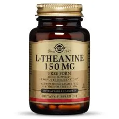 Амінокислота Solgar L-Theanine 150 mg 60 veg caps (033984027060)
