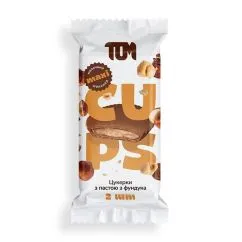 Замінник харчування TOM Цукерки з пастою фундука в молочному шоколаді 38 г (21748-01)