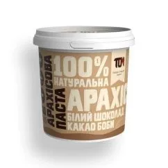 Заменитель питания TOM Арахисовая Паста 500 г с какао бобами и белым шоколадом (11158-01)