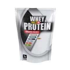 Протеїн Power Pro Whey Protein + урсоловая кислота 1 кг flat white (02500-06)