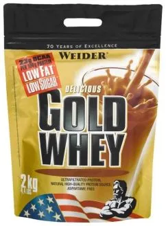 Протеин Weider Gold Whey 2 кг banana (00754-01)