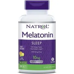 Натуральна добавка Natrol Melatonin 10 mg Fast Dissolve 100 таб (20594-01)