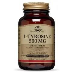 Амінокислота Solgar L-Tyrosine 500 mg 50 veg caps (033984027602)