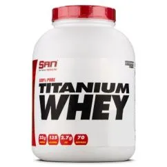 Протеїн SAN 100% Pure Titanum Whey 2,25 кг tropical berry (04002-04)