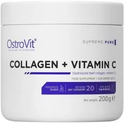 Витамины и минералы OstroVit Collagen + Vitamin C 400 g (5903246224955)
