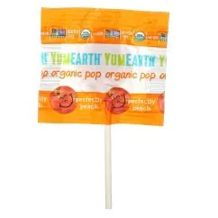 Замінник харчування YumEarth Organic Pop 6 г perfectly peach (20703-04)