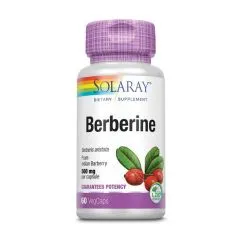 Натуральная добавка Solaray Berberine 500 mg 60 капсул (19370-01)