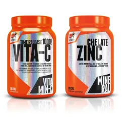 Вітаміни та мінерали Extrifit Vita-C 1000 mg + Zinc Chelate 100 tabs + 100 caps (18816-01)