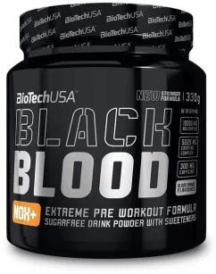 Предтренировочный комплекс Biotech Black Blood NOX+ 330 г ruby berry (08471-04)