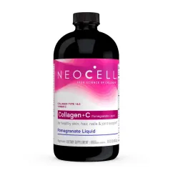 Натуральная добавка NeoCell Collagen+C pomegranate liquid 473 мл (10141-01)