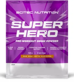 Передтренувальний комплекс Scitec Nutrition Super Hero 9.5 г red chai latte (22040-02)