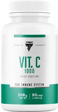 Вітаміни та мінерали Trec Nutrition Vit.C 1000 90 caps (18508-01)