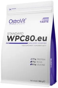 Протеїн OstroVit WPC80.eu 900 г cappuccino (08405-19)