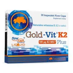Витамины и минералы Olimp Gold-Vit K2 Plus 30 caps (18241-01)