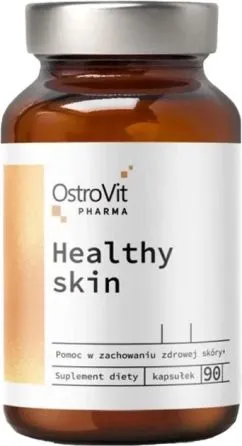 Витамины и минералы OstroVit Healthy Skin 90 caps (5903246227307)