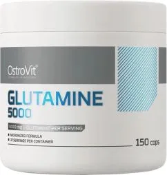 Амінокислота OstroVit Glutamine 5000 150 caps (5903933912646)