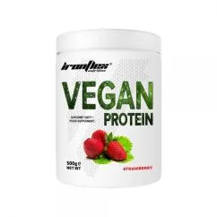 Протеїн IronFlex Vegan Protein 500 г strawberry (21508-04)