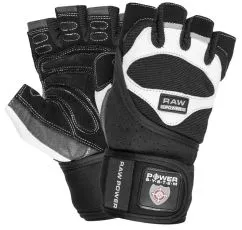 Рукавички для тренувань Power System Raw Power Gloves 2850WB White/Black/L size (22076-01)
