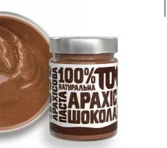 Замінник харчування TOM Арахісова Паста у скляній банці 300 г шоколад (20864-01)