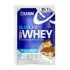 Протеин USN Blue Lab 100% Whey Premium Protein 34 г chocolate caramel (22418-03)