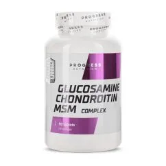 Натуральная добавка Progress Nutrition Glucosamine Chondroitin MSM Complex 90 таб (22493-01)