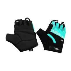 Перчатки для тренировок Sporter Girl Gripps Gloves Black/Turquoise/M size (21490-02)