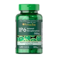 Вітаміни та мінерали Puritan's Pride IP-6 Inositol Hexaphosphate 510 mg 120 caps (21495-01)