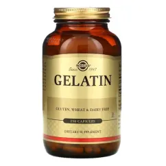 Натуральна добавка Solgar Gelatin 250 капсул (20304-01)