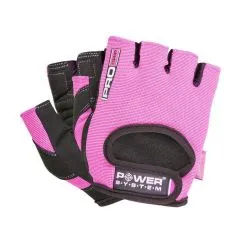 Перчатки для тренировок Power System Grip Gloves Pink 2250P1/M size (20919-03)