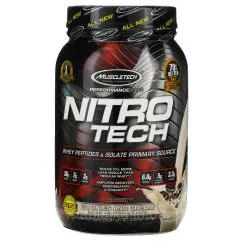 Протеїн Muscletech Nitro Tech Performance 908 г cookies and cream (01875-01)
