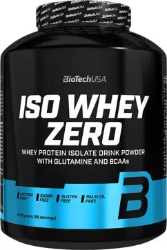 Протеїн Biotech Iso Whey Zero 2,27 кг + 454 г vanilla (03171-18)